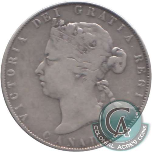 1901 Canada 50-cents VG-F (VG-10) $ Online Hot Sale