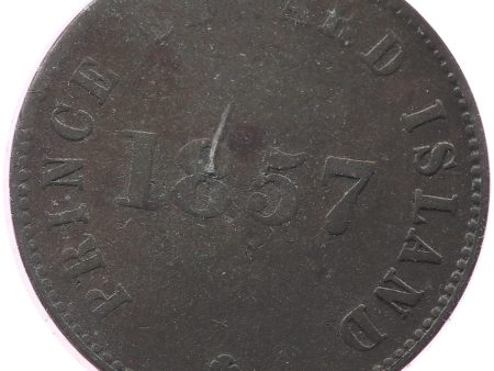 PE-7C4 1857 PEI Self Government & Free Trade Bank Token VG-F (VG-10) For Discount