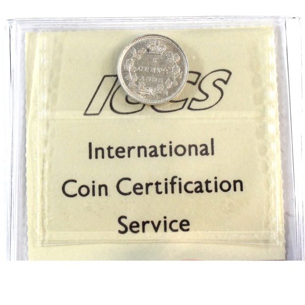 1893 Canada 5-cents ICCS Certified EF-45 Cheap