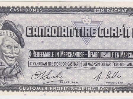 S1-D-D 1961 Canadian Tire Coupon 25 Cents Uncirculated Supply