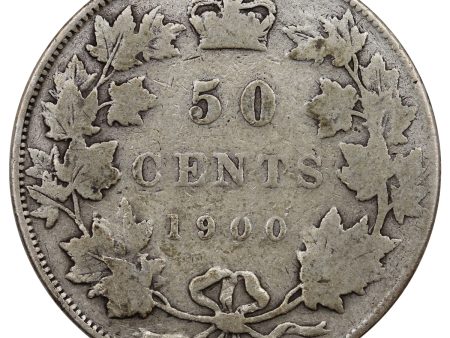 1900 Canada 50-cents Very Good (VG-8) $ Online Sale