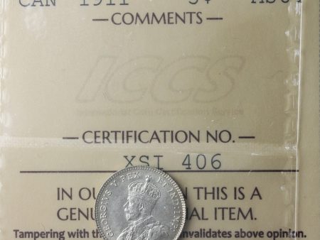 1911 Canada 5-cents ICCS Certified MS-64 (XSI 406) Online Sale