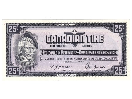 S4-D-DN 1974 Canadian Tire Coupon 25 Cents Uncirculated Online Sale