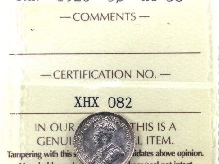 1920 Canada 5-cents ICCS Certified AU-58 For Cheap