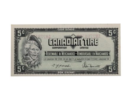 S4-B-AM1 Red # 1974 Canadian Tire Coupon 5 Cents Almost Uncirculated Online Hot Sale