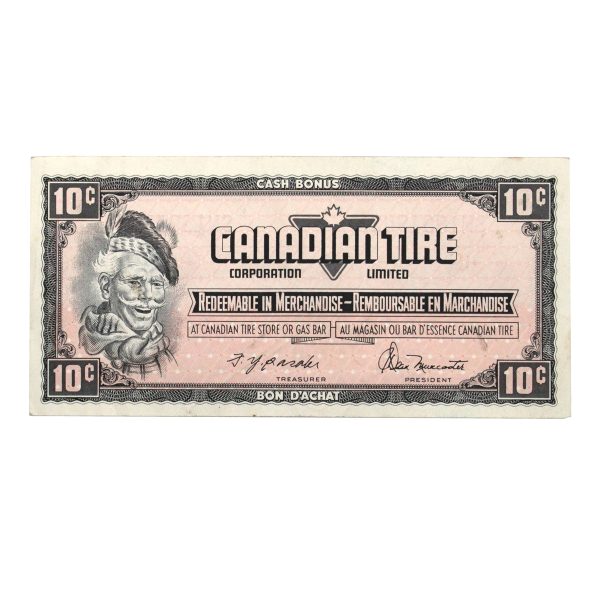 S4-C-SN 1974 Canadian Tire Coupon 10 Cents VF-EF Online now