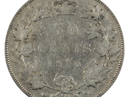 1870 LCW Canada 50-cents VG-F (VG-10) $ Supply