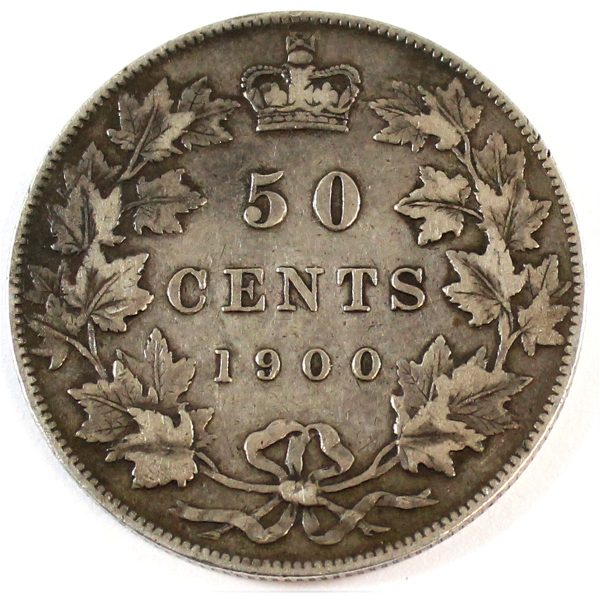 1900 Canada 50-cents Very Fine (VF-20) $ Online Hot Sale