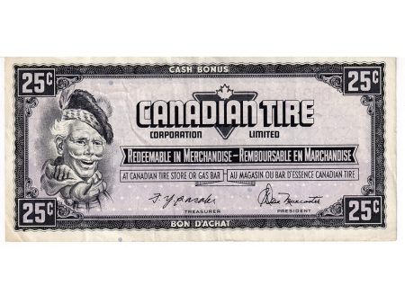 S4-D-DN 1974 Canadian Tire Coupon 25 Cents Very Fine Online