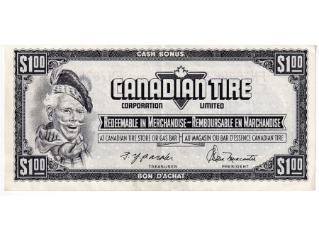 S4-F-FN 1974 Canadian Tire Coupon $1.00 Extra Fine For Cheap