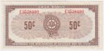 S1-E-E 1961 Canadian Tire Coupon 50 Cents Almost Uncirculated (Holes) Online Hot Sale