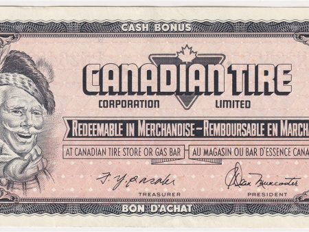 S4-C-PN 1974 Canadian Tire Coupon 10 Cents Almost Uncirculated For Discount