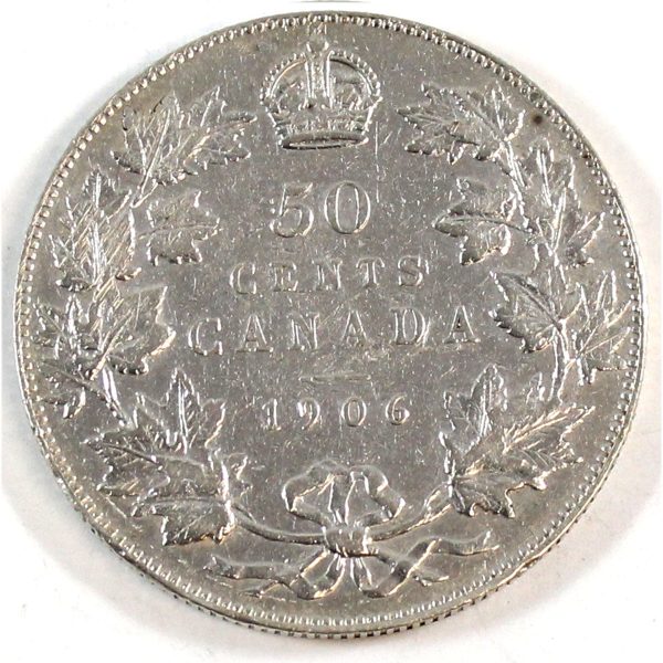 1906 Canada 50-cents VF-EF (VF-30) $ Online now