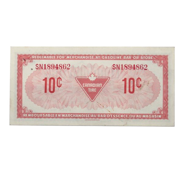 S4-C-SN 1974 Canadian Tire Coupon 10 Cents VF-EF Online now