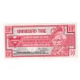 S20-Ca-10 Replacement 1996 Canadian Tire Coupon 10 Cents Very Fine For Sale