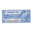 S17-Fa1-*0 Replacement 1992 Canadian Tire Coupon  $1.00 VF-EF (Tears) Fashion