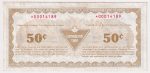 S13-Ea-*0 Replacement 1991 Canadian Tire Coupon 50 Cents Very Fine (Ink) Supply