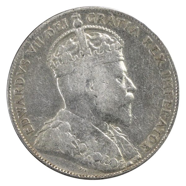 1905 Canada 50-cents F-VF (F-15) $ Online Sale