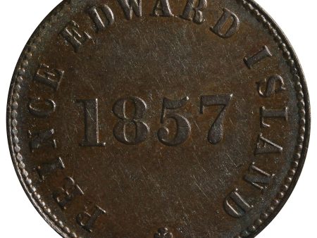 PE-7C3 1857 Prince Edward Island Self Government & Free Trade Token Extra Fine (EF-40) $ For Discount