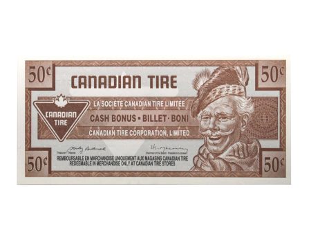 S15-E-00 1992 Canadian Tire Coupon 50 Cents Uncirculated Online now