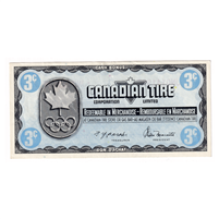 S5-A-JN 1976 Canadian Tire Coupon 3 Cents Almost Uncirculated Online Sale