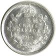 1919 Canada 5-cents ICCS Certified MS-63 For Cheap