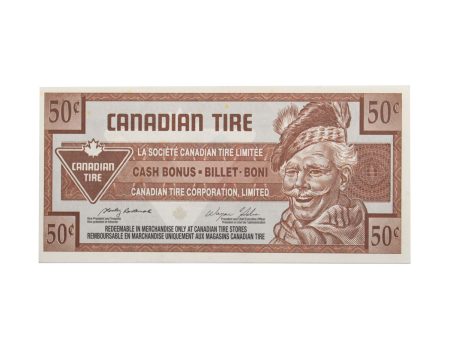 S27-Ea03-90 Replacement 2003 Canadian Tire Coupon 50 Cents Almost Uncirculated Hot on Sale