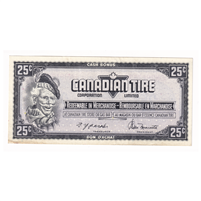 S4-D-DN 1974 Canadian Tire Coupon 25 Cents EF-AU Fashion