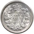 1902H Small H Canada 5-cents Brilliant Uncirculated (MS-63) $ Online now