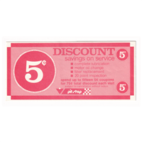 PSD-06 Canadian Tire Pit Stop Discount Note Almost Uncirculated For Cheap