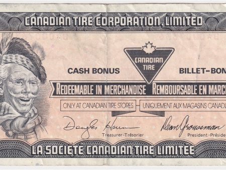 S9-Ca-B* Replacement 1985 Canadian Tire Coupon 10 Cents VF-EF Fashion