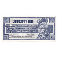 S23-Fa-999 Replacement 1998 Canadian Tire Coupon $1.00 AU-UNC Supply