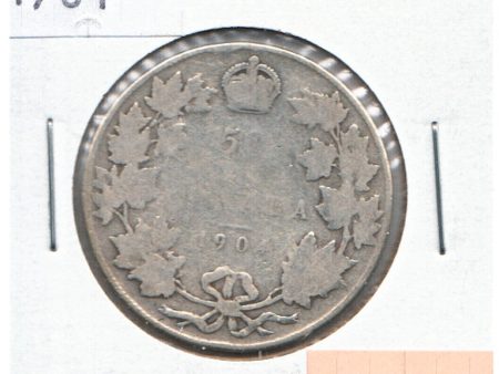 1904 Canada 50-cents Good (G-4) $ Online Sale