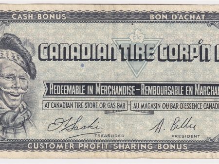 S1-F-F 1961 Canadian Tire Coupon $1.00 VF-EF Online