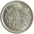 1914 Canada 5-cents ICCS Certified EF-45 Supply