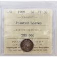 1909 Pointed Leaves Canada 5-cents ICCS Certified VF-30 Hot on Sale