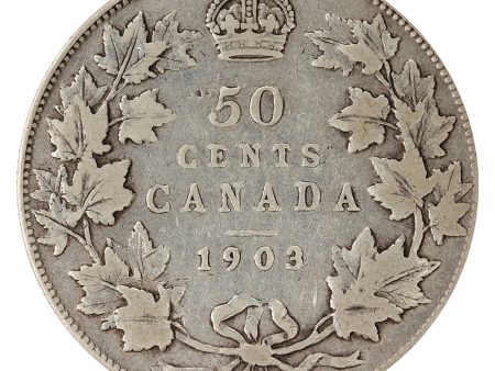 1903H Canada 50-cents Fine (F-12) $ Hot on Sale