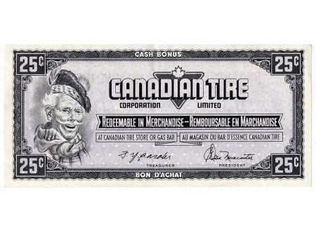 S4-D-BM1 Red # 1974 Canadian Tire Coupon 25 Cents Extra Fine Online now