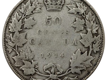 1914 Canada 50-cents G-VG (G-6) Fashion