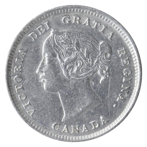 1894 Canada 5-cents ICCS Certified EF-40 Fashion