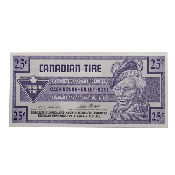 S17-Da-*0 Replacement 1992 Canadian Tire Coupon 25 Cents Uncirculated For Cheap