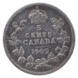 1909 RL, Cross Bow Tie Canada 5-cents ICCS Certified F-15 Discount