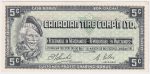 S1-B-B 1961 Canadian Tire Coupon 5 Cents Uncirculated on Sale