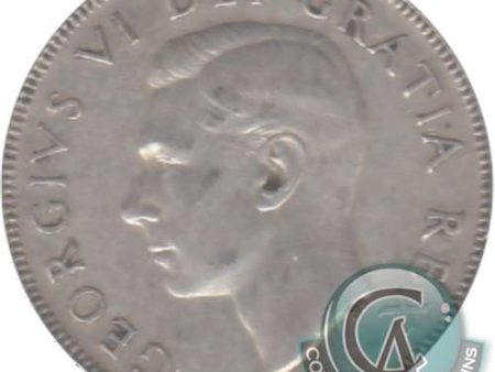 1950 Canada 50-cents Circulated Supply