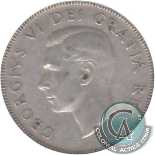 1950 Canada 50-cents Circulated Supply