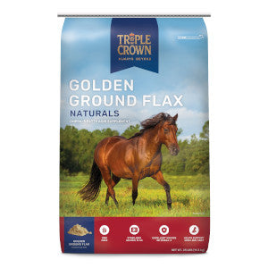 TRIPLE CROWN NATURALS GOLDEN GROUND FLAX Online now