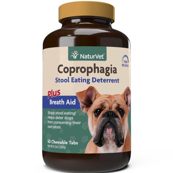 NaturVet Coprophagia Stool Eating Deterrent Chewable Tablets Supply