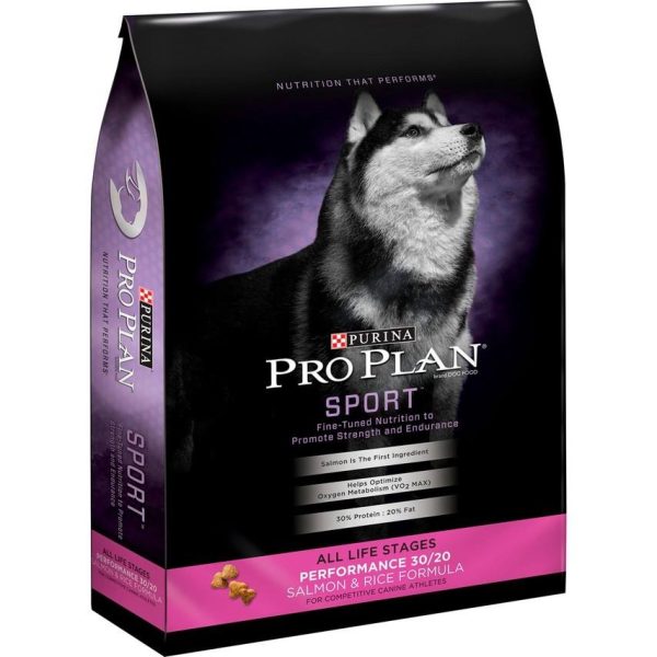 Purina Pro Plan Sport All Life Stages Performance 30 20 Salmon & Rice Formula Dry Dog Food For Discount