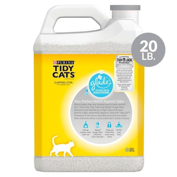 Tidy Cats Glade Tough Odor Solutions Cat Litter on Sale