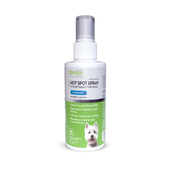 Tomlyn Allercaine™ Hot Spot Spray for Dogs Online Hot Sale